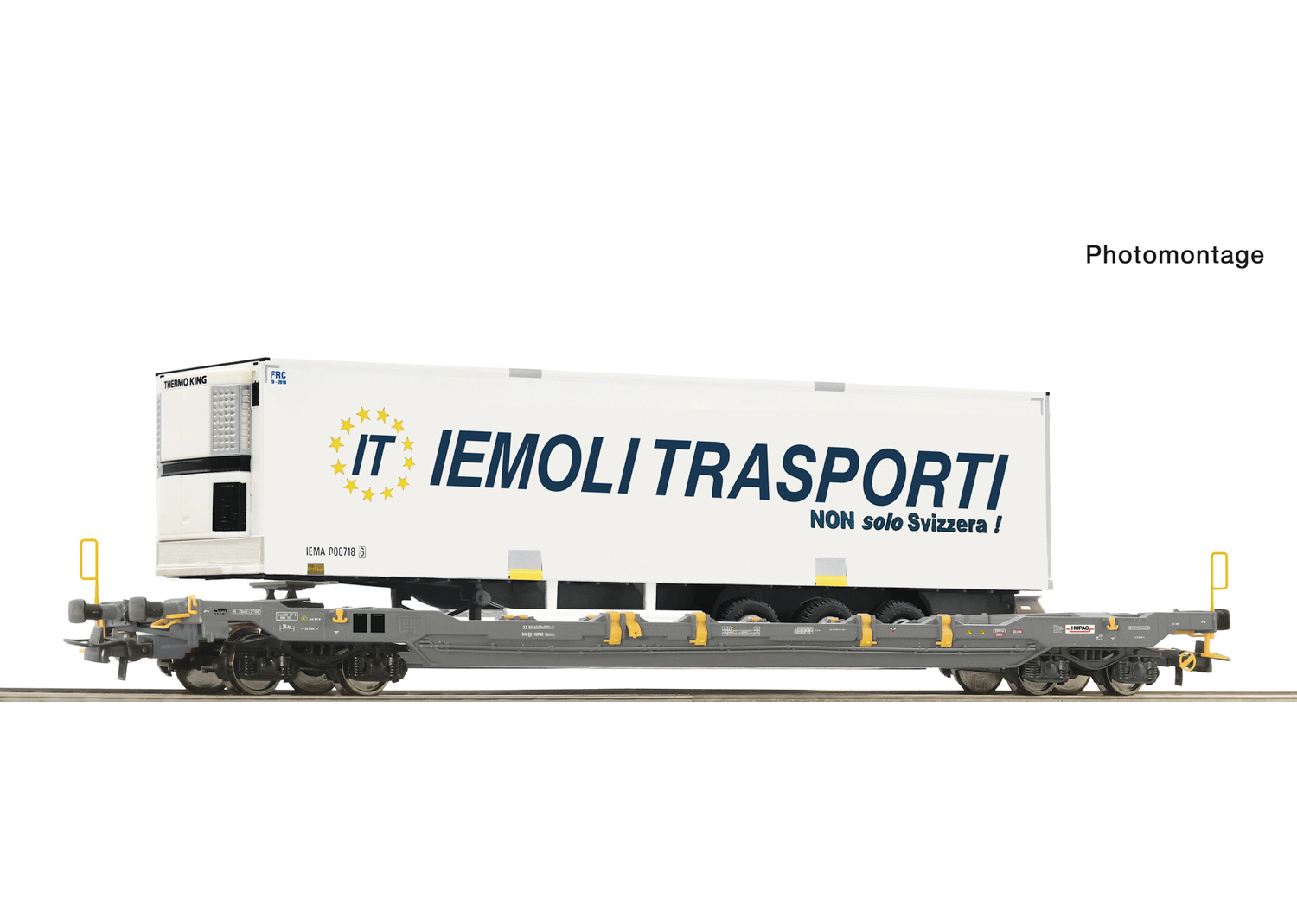 Roco 6600066 Hupac Taschenwagen T5 Iemoli Trasporti 