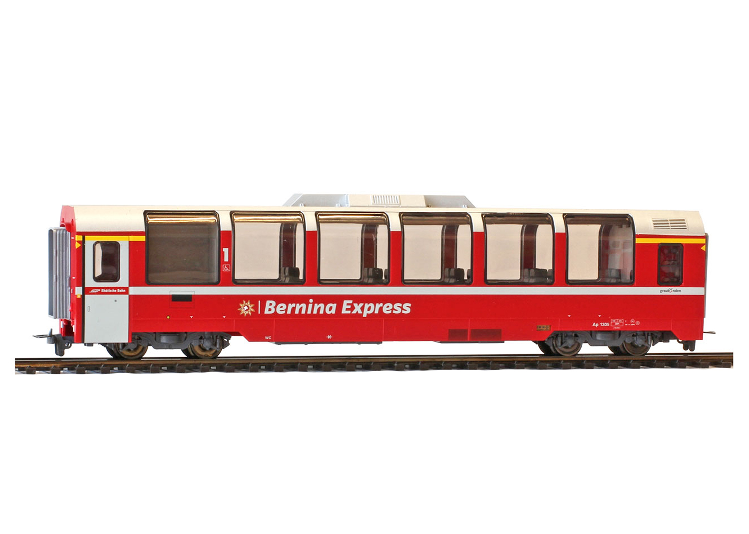 Bemo 3293146 RhB Ap 1306 Panoramawagen Bernina-Express 