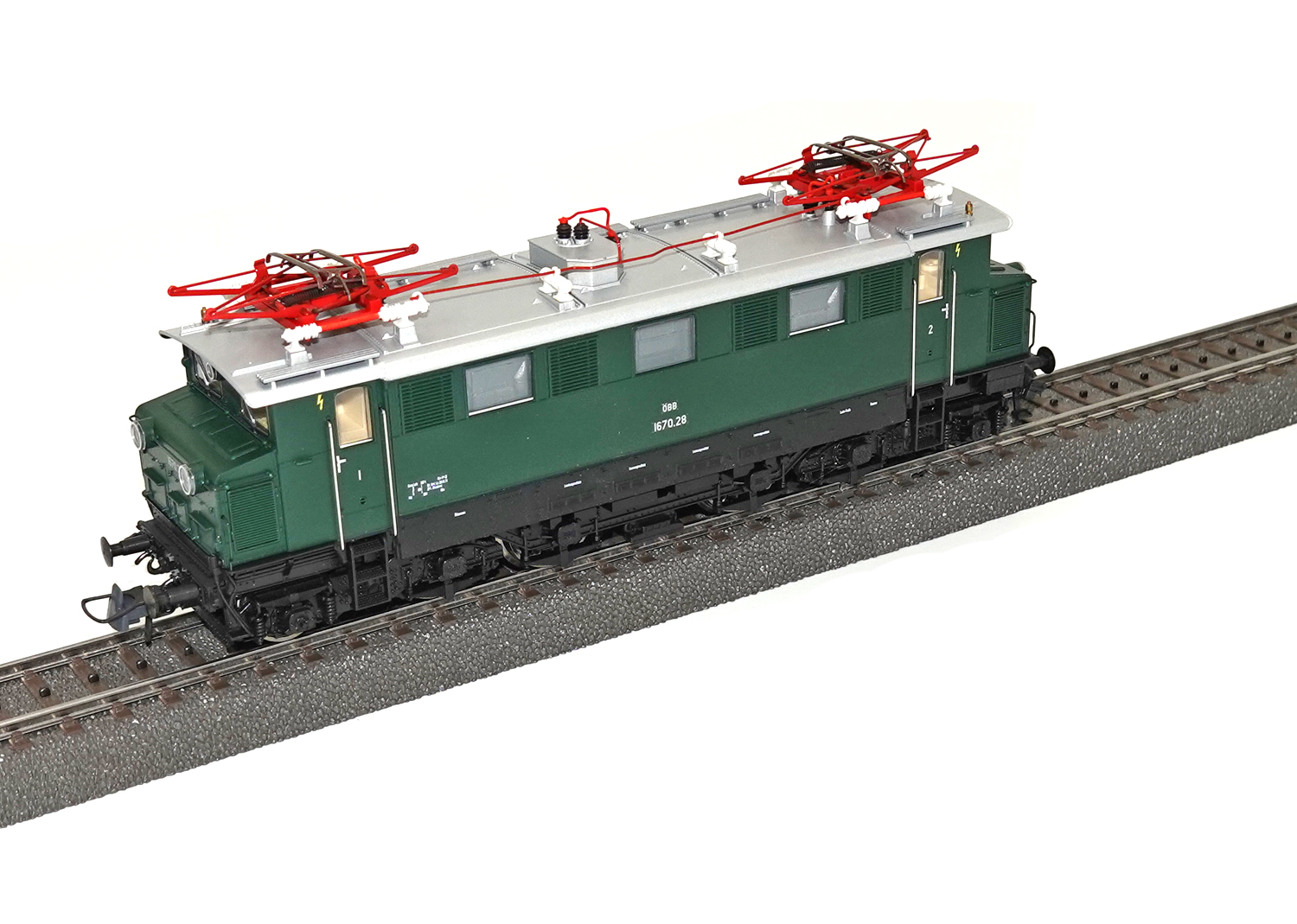 Roco 63671 ÖBB E-Lokomotive 1670.28 HG DC 