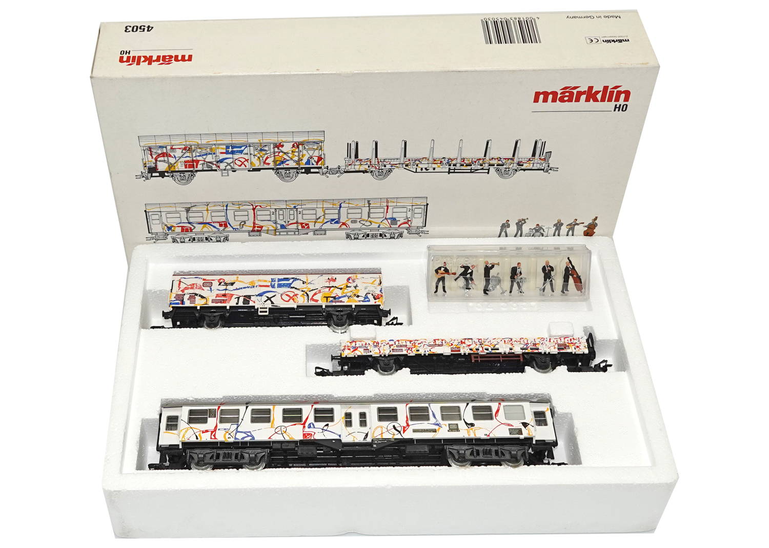 Märklin 4503 DB Saarländischer Sommerzug 3-tlg. inkl. Figuren 