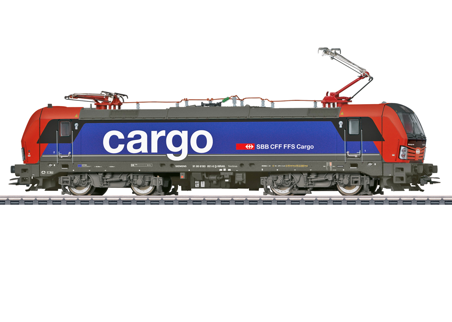 Märklin 39337 SBB E-Lokomotive cargo Vectron 193