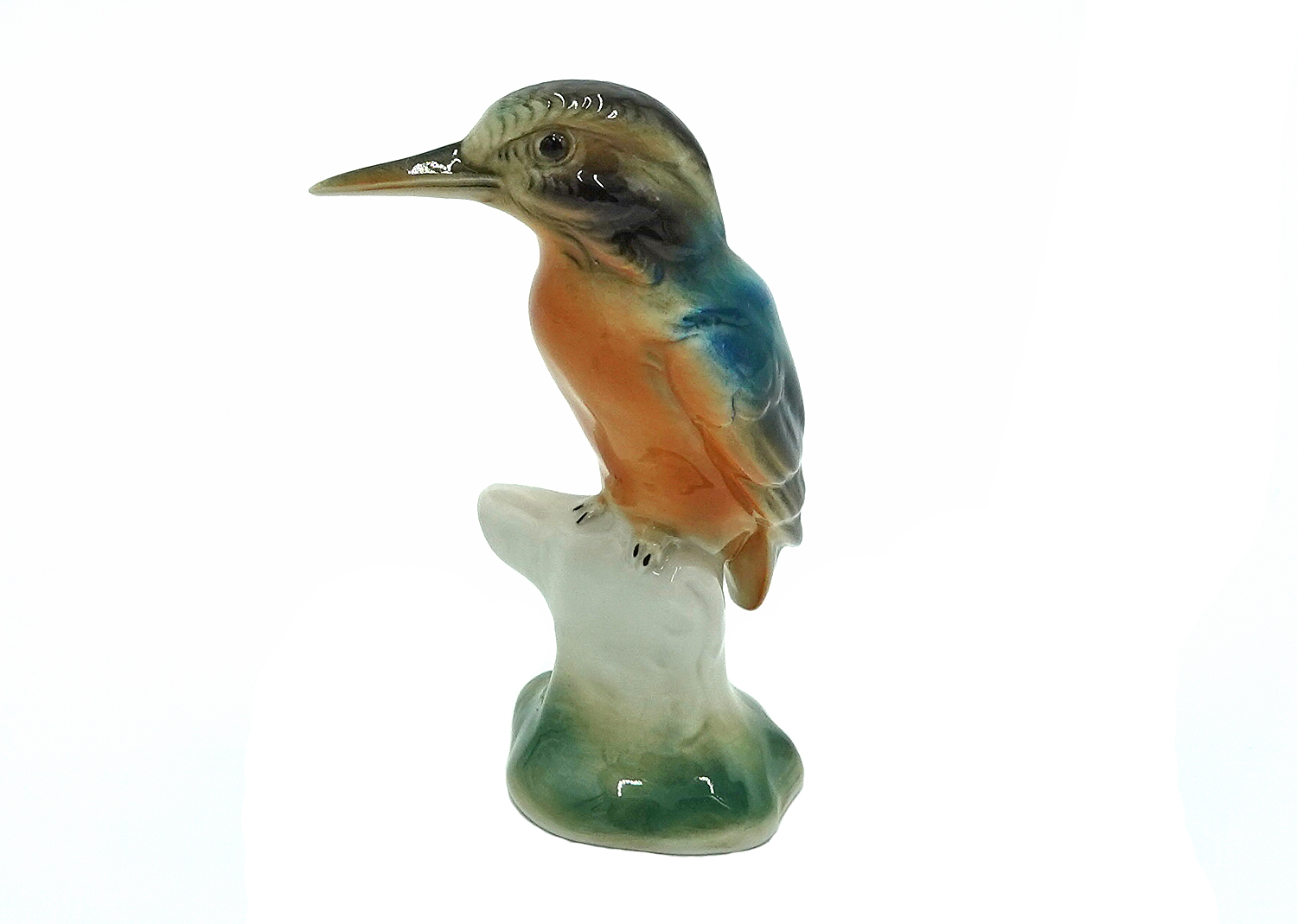 Wagner&Apel 651 Porzellanfigur Eisvogel