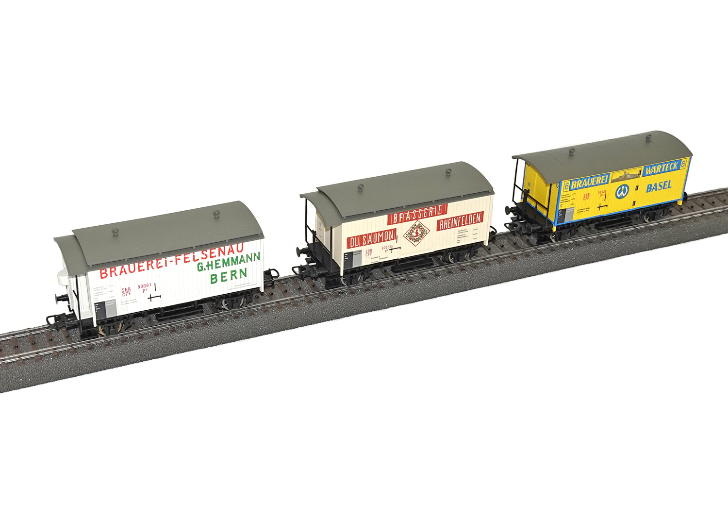 Liliput 240154 SBB CFF Oldtimer-Bierwagen-Set 6-teilig 