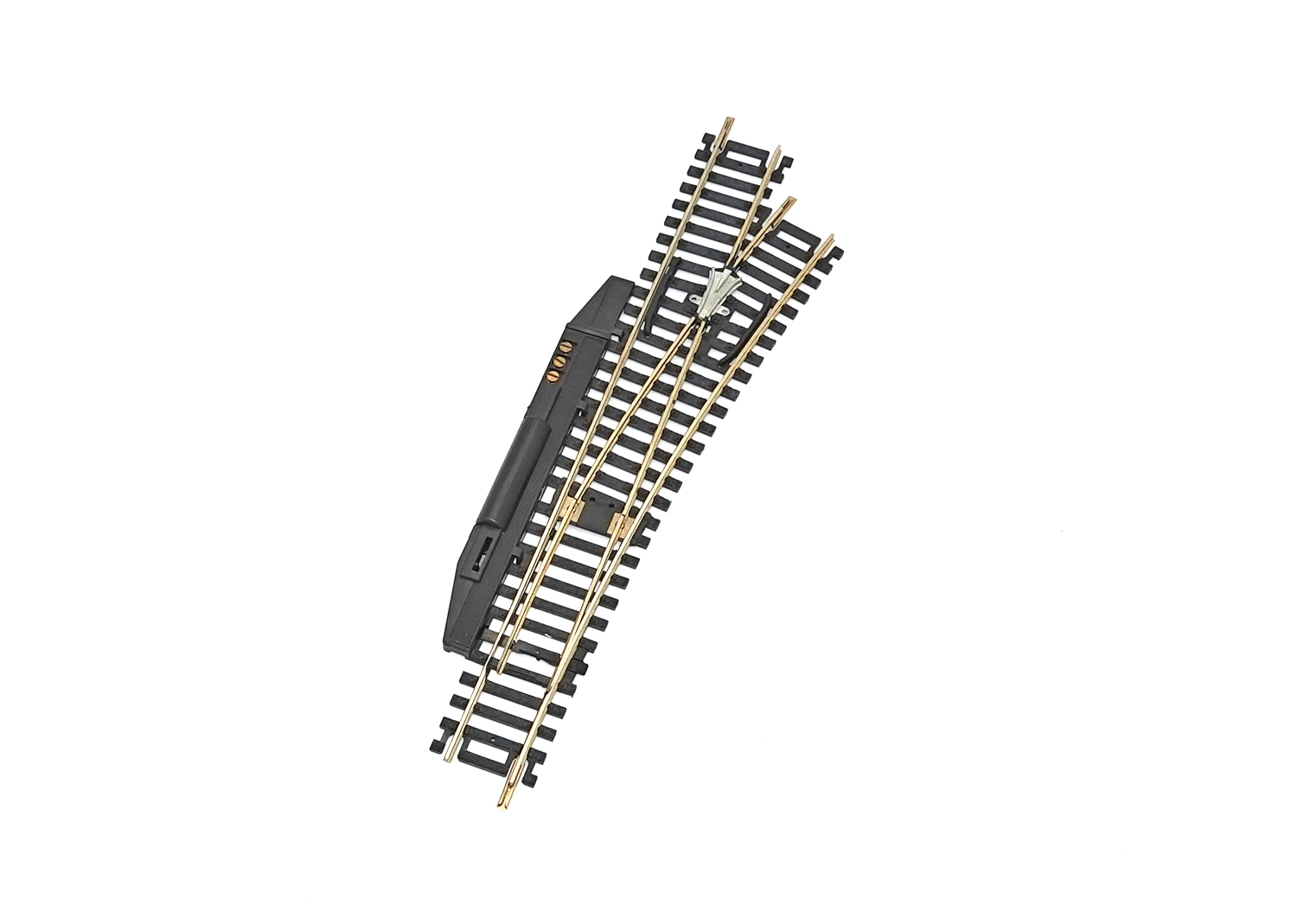 Roco 4533 elektr. Weiche rechts 228,6mm Profil 2,5mm 