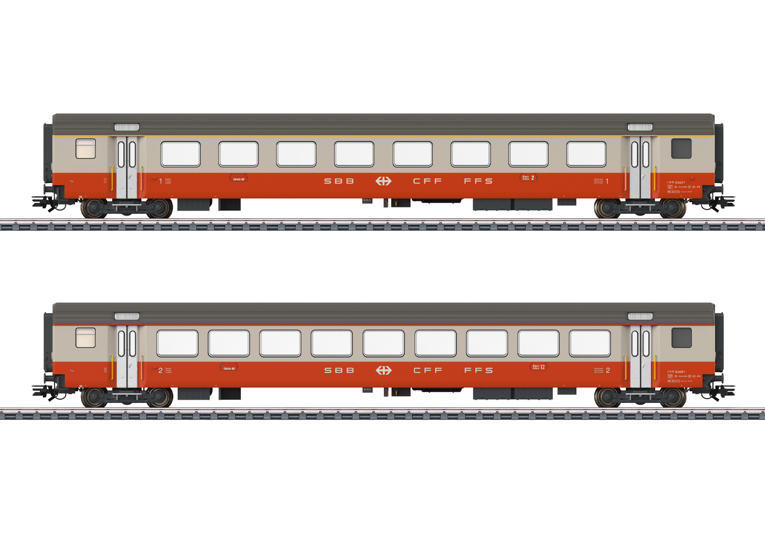 Märklin 42191 SBB Swiss Express Personenwagen-Set 2.tlg. 