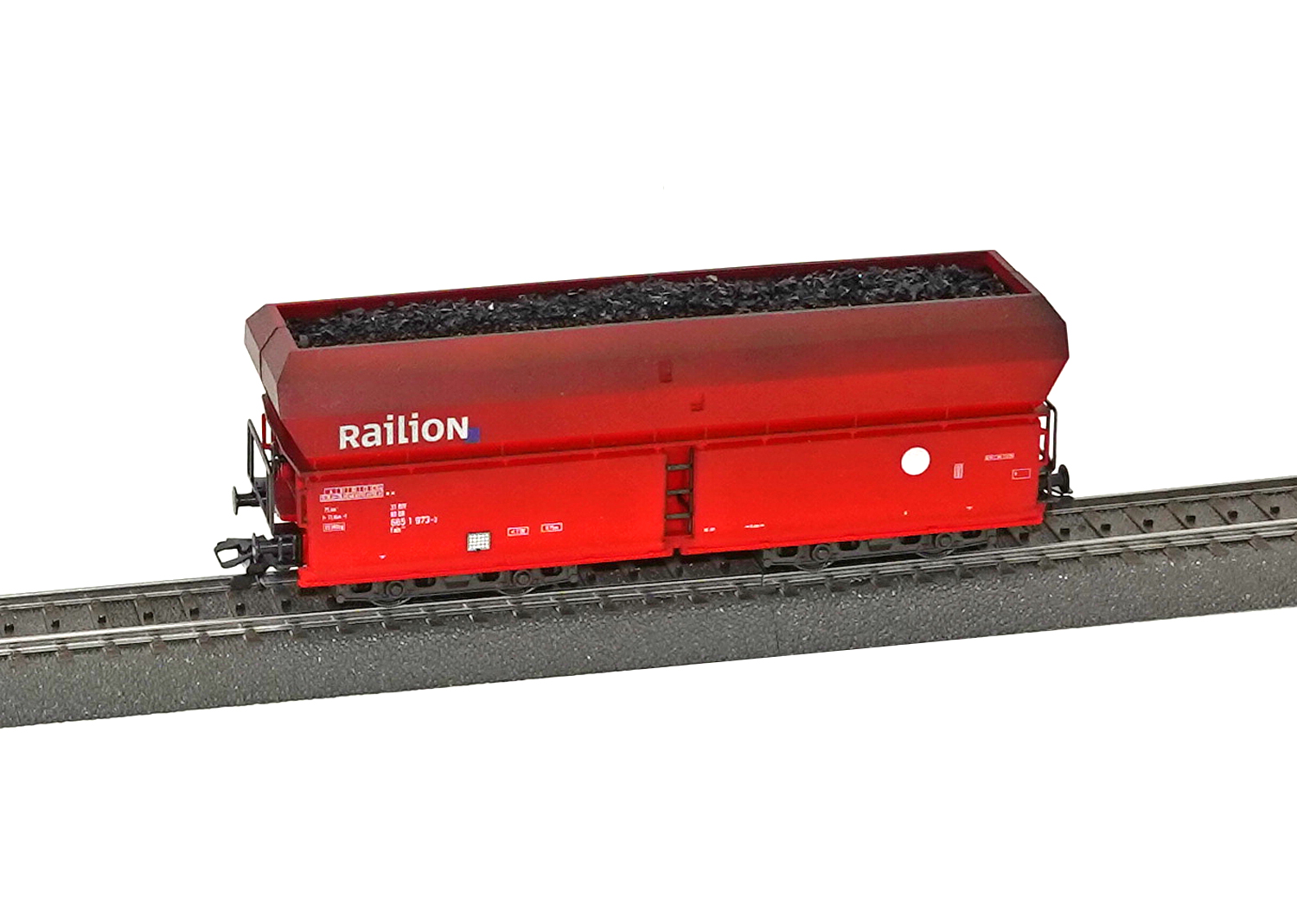 Märklin 00757 DB Railion Schüttgutwagen mit Ladungseinsatz rot 