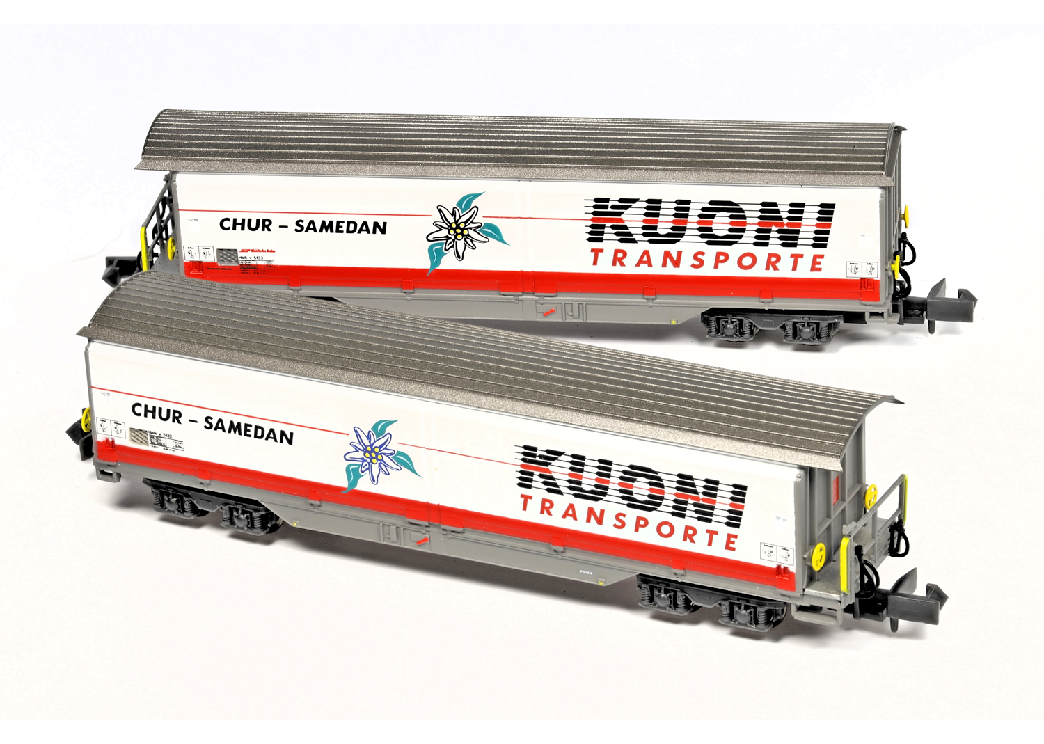 MDS 61013 RhB-Schiebewandwagen 2er-Set 5132 Kuoni + 5133 Kuoni 