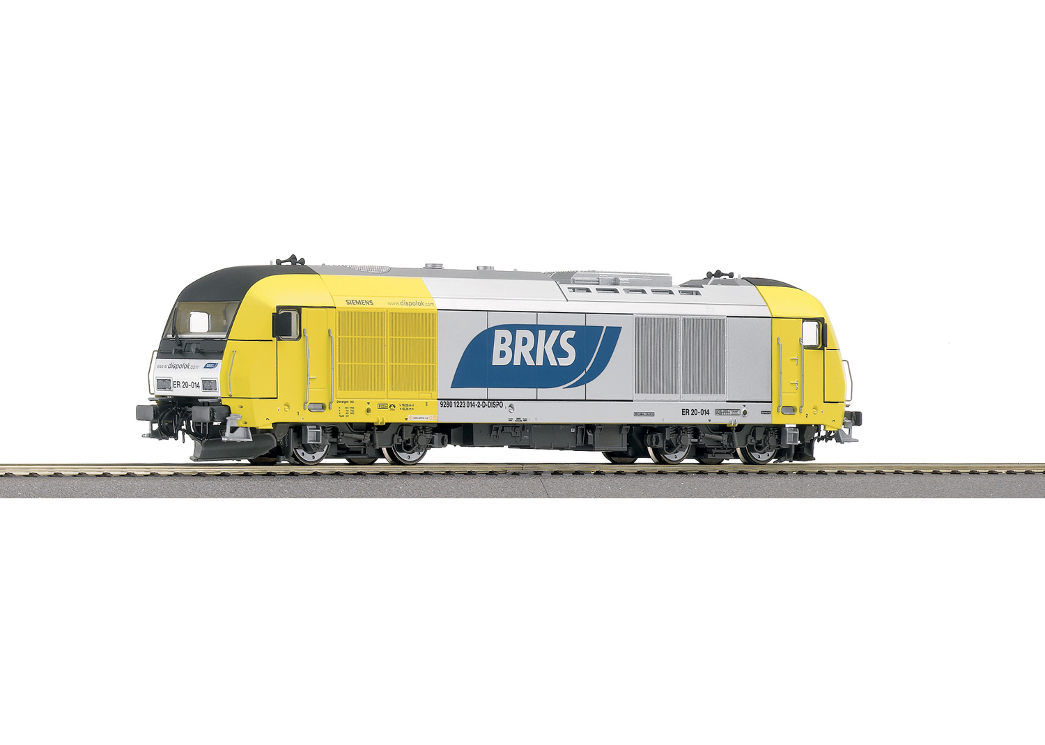 Roco 62836 BRKS Dieselelektrische Lokomotive ER 20 Siemens Dispolok DC 